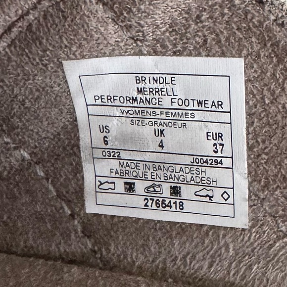 Merrell Alpine Cush Slide Sandals in Brindle Women’s size 6 - Picture 11 of 12